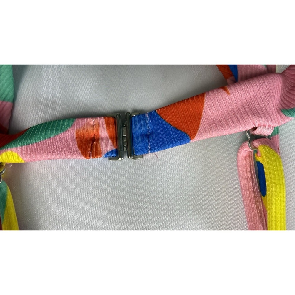 ZAFUL Women's Bikini Top Ribbed Underwire Adjustable Back Clasp Large - Picture 9 of 14